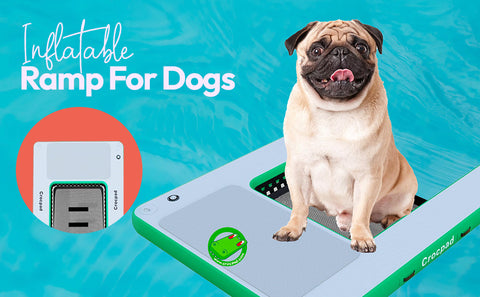 The Ultimate Solution for Water-Loving Dogs: The Inflatable Pup Plank Dog Ramp