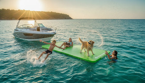 Best Boat Floating Mats for Australian Summers