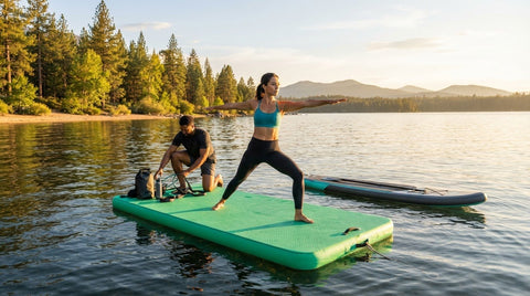 Floating Yoga Mat Platform: Lake Fitness Buying Guide