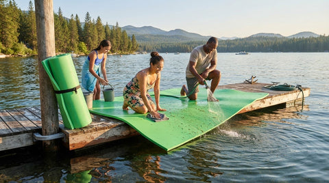 How to Prevent Algae Growth on a Lake Floating Mat