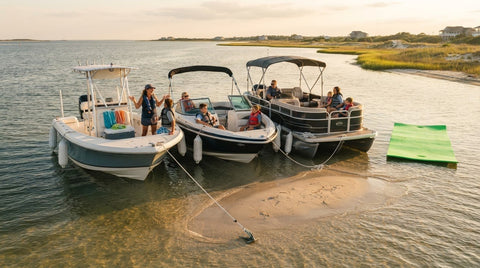 How to Tie Up Boats for a Sandbar Party: Safe Raft-Up Guide