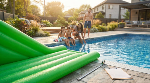 Non-Slip Pool Slide for Inground Pools: What to Check Before You Buy