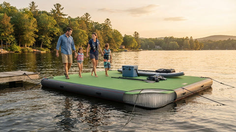Rigid Drop Stitch Floating Lake Platform: Buyer's Guide