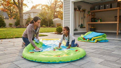 Storing Your Inflatable Pool Slide for Winter: A Guide