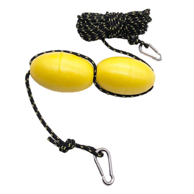 anchor rope with yellow floatie