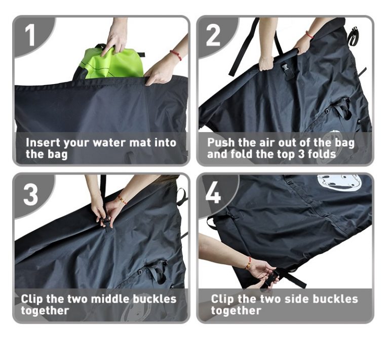 Crocpad water mat weatherproof dry bag instructions