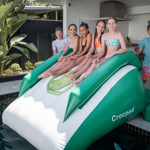 Crocpad Mikros Inflatable water pool slide