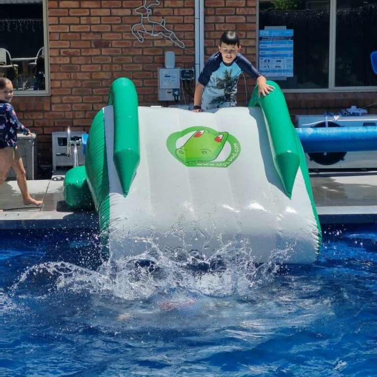 top Inflatable water pool slide Rohan2