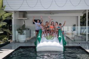 top Inflatable water pool slide 4kids