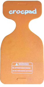 Crocpad saddle floating mat for Adults safety warning