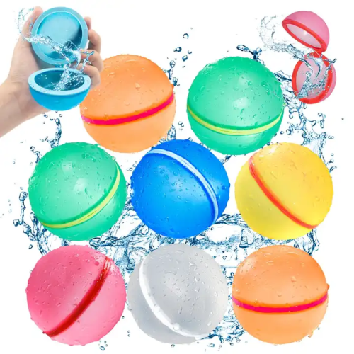 reusable water balloons magnetic colors