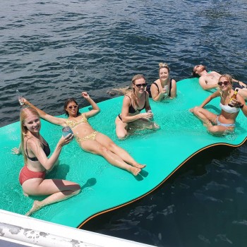 CrocPad Floating Mat at Nautica Charters bday