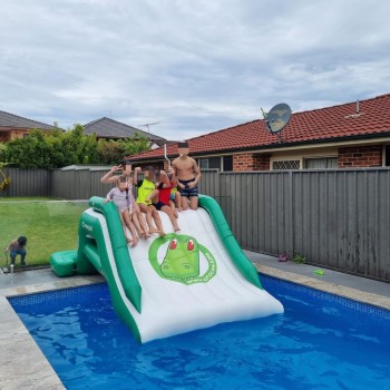 MEGALO inflatable water pool slide 3m Sydney - Magie